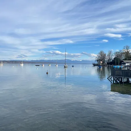 Апартаменты Blueberry Living - Design-apartments Am Starnberger See, & Erholung, Privatparkplatz, Nur 400 M Zum