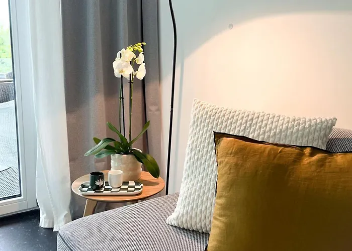 Апартаменты Blueberry Living - Design-apartments Am Starnberger See, & Erholung, Privatparkplatz, Nur 400 M Zum *