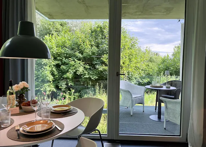 Апартаменты Blueberry Living - Design-apartments Am Starnberger See, & Erholung, Privatparkplatz, Nur 400 M Zum
