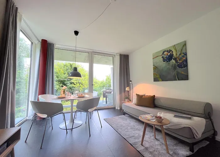 Blueberry Living - Design-apartments Am Starnberger See, & Erholung, Privatparkplatz, Nur 400 M Zum * Тутцинг