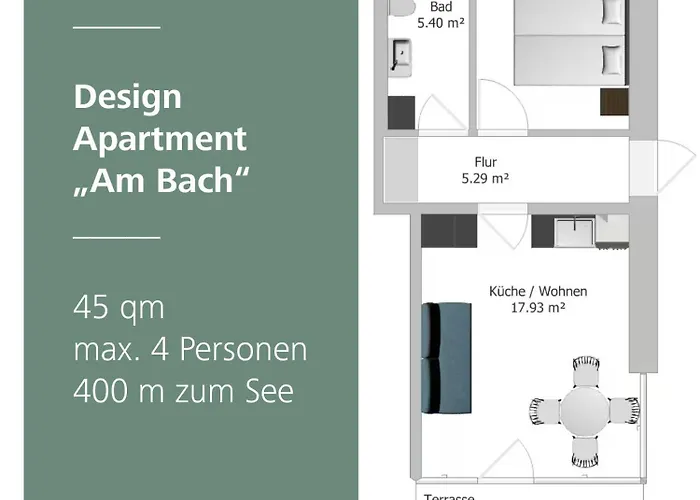 Апартаменты Blueberry Living - Design-apartments Am Starnberger See, & Erholung, Privatparkplatz, Nur 400 M Zum *