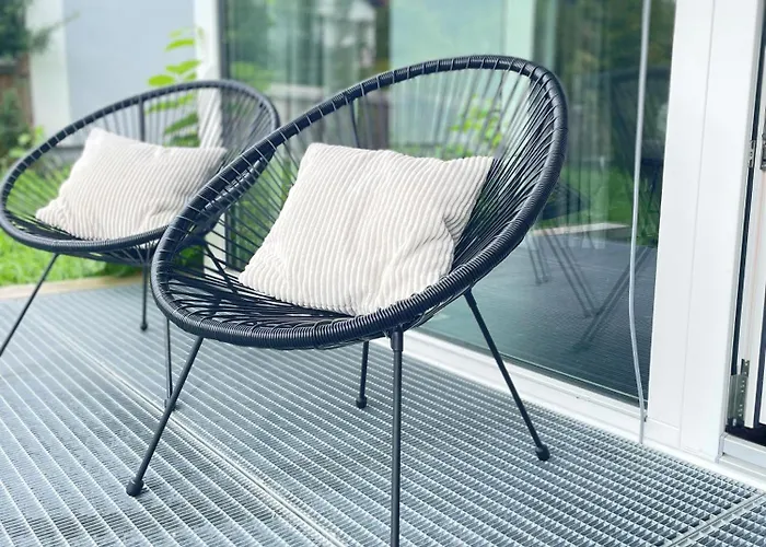 Апартаменты Blueberry Living - Design-apartments Am Starnberger See, & Erholung, Privatparkplatz, Nur 400 M Zum