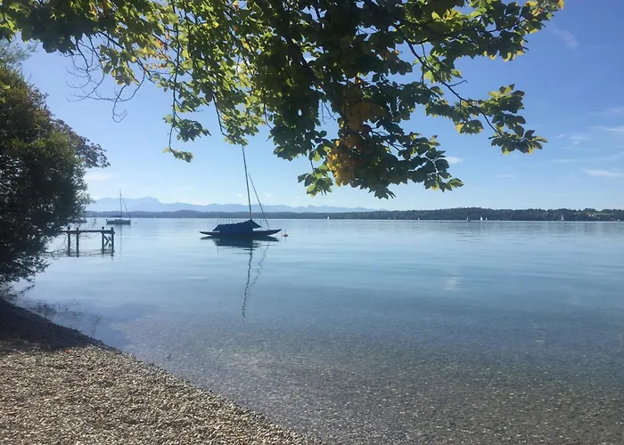 公寓 Blueberry Living - Design-apartments Am Starnberger See, & Erholung, Privatparkplatz, Nur 400 M Zum